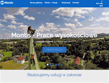 Tablet Screenshot of montis.com.pl